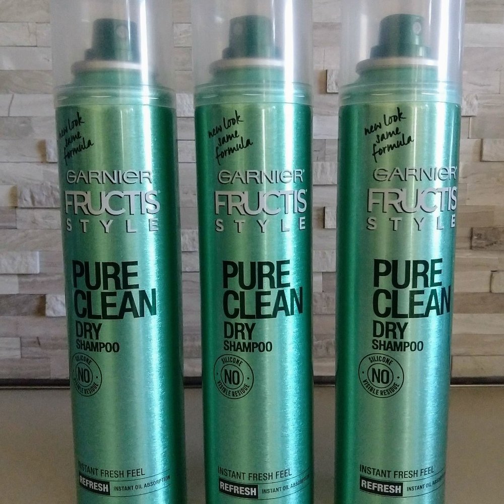 3 New Garnier Fructis Style Pure Clean Dry Shampoo